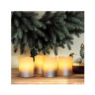Solight sada LED svíček s časovačem, 4x svíčka, 6,5cm, stříbrná barva, 4xCR2032 součástí - 1V284 - 6