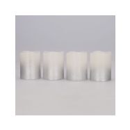 Solight sada LED svíček s časovačem, 4x svíčka, 6,5cm, stříbrná barva, 4xCR2032 součástí - 1V284 - 11