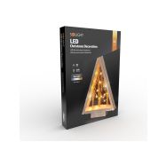 Solight LED dřevěná vánoční dekorace, zasněžené zimní květiny, 37cm, 2x AA - 1V267 - 9 Solight LED dřevěná vánoční dekorace, zasněžené zimní květiny, 37cm, 2x AA - 1V267 - 9