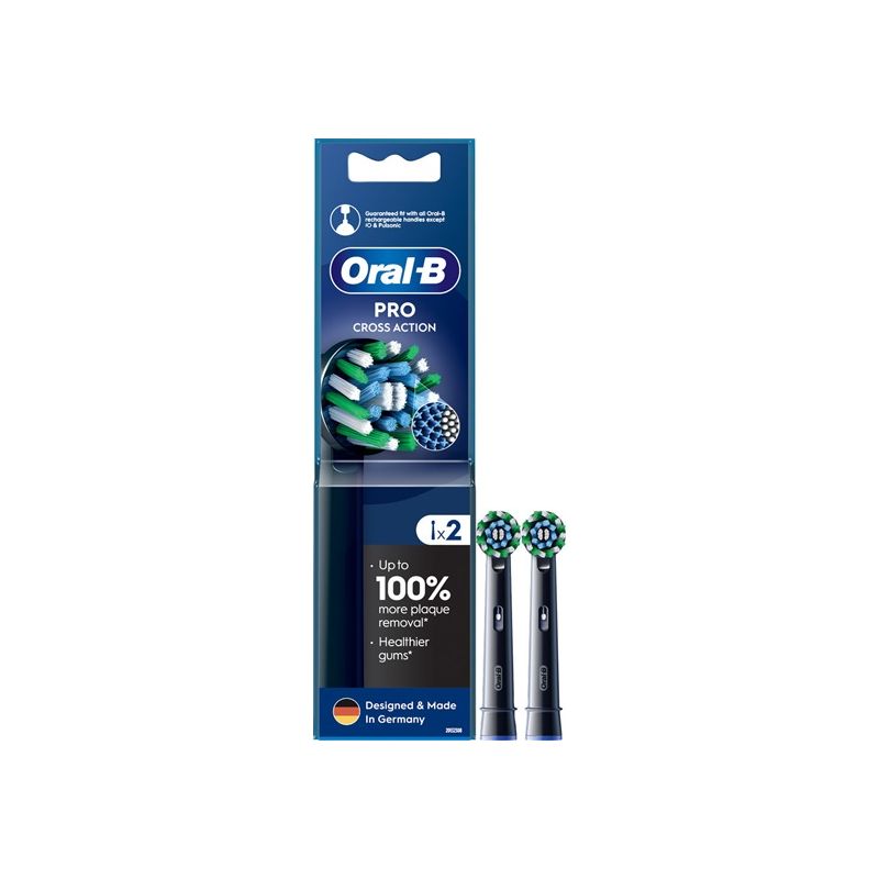 Oral-B Cross Action 2ks Black EB50 - 1