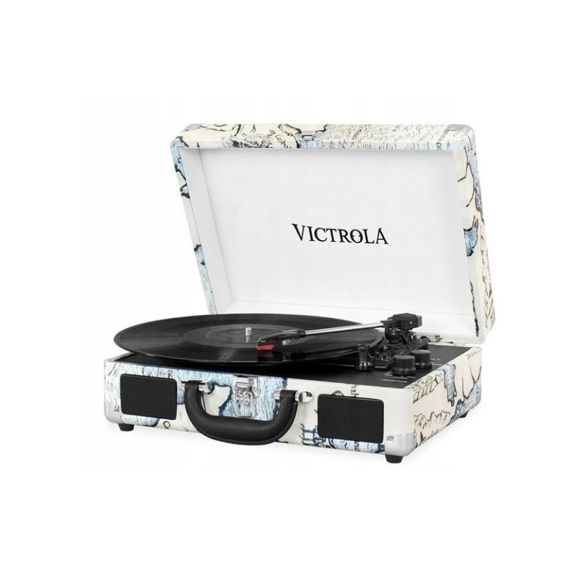 Victrola Case Turntable Map - 1