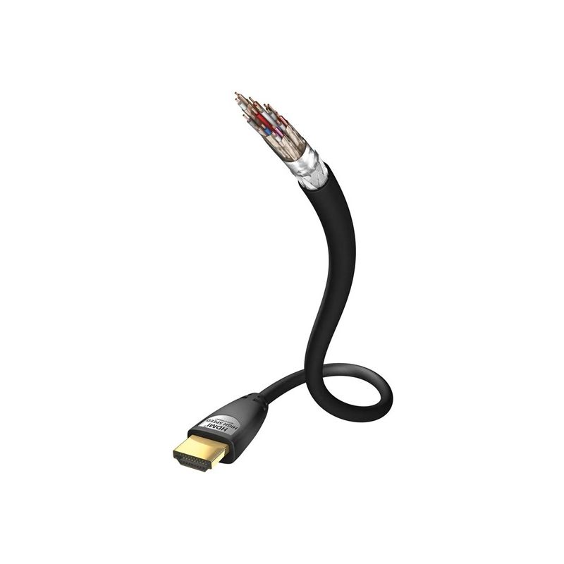 InAkustik 1012806 HDMI kabel-ethernet - 1