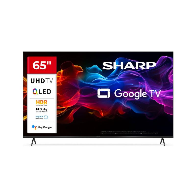Sharp 65HP5265E - UHD QLED Google TV 65" - 1