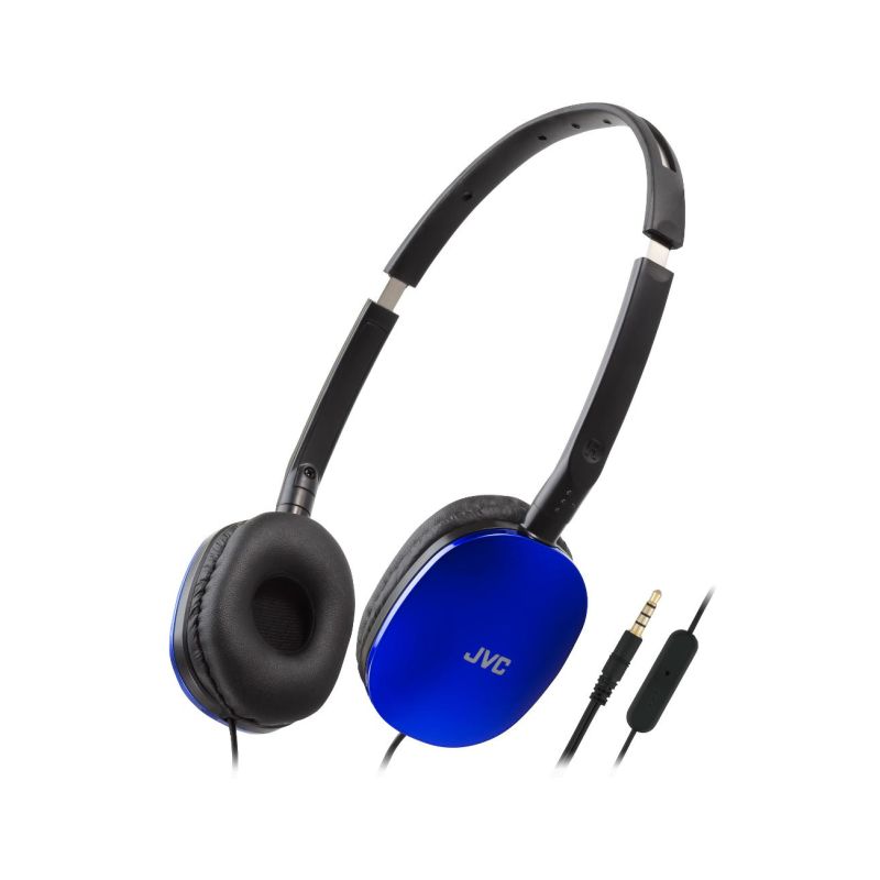 JVC HA-S160MAU - cestovní sluchátka modrá - 1