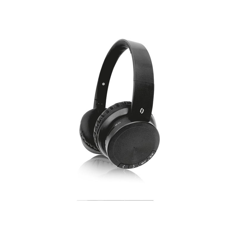 ALI BT sluchátka AH02,FM,SD,černá AH02BK - 1