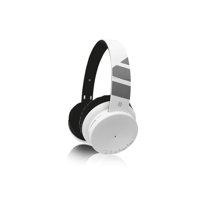 ALI BT sluchátka AH02,FM,SD,bílá  AH02WT - 1