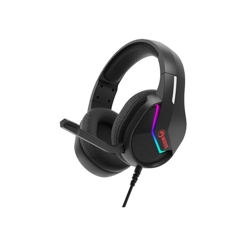 Marvo H8618 BK sluchátka s mikrofonem - 1