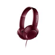 Philips SHL3070RD/00 - náhlavní drátová sluchátka červená - 1