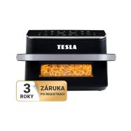 Tesla AirCook FlexiZone Q570 XXL - multifunkční duální digitální horkovzdušná fritéza 2 x 5 litrů - 3