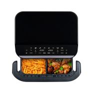 Tesla AirCook FlexiZone Q570 XXL - multifunkční duální digitální horkovzdušná fritéza 2 x 5 litrů - 4