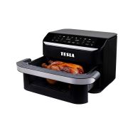 Tesla AirCook FlexiZone Q570 XXL - multifunkční duální digitální horkovzdušná fritéza 2 x 5 litrů - 9