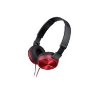 SONY sluchátka MDR-ZX310,červ. - 1