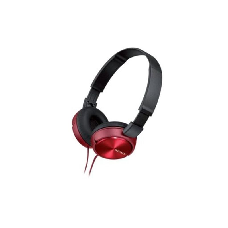 SONY sluchátka MDR-ZX310,červ. - 1