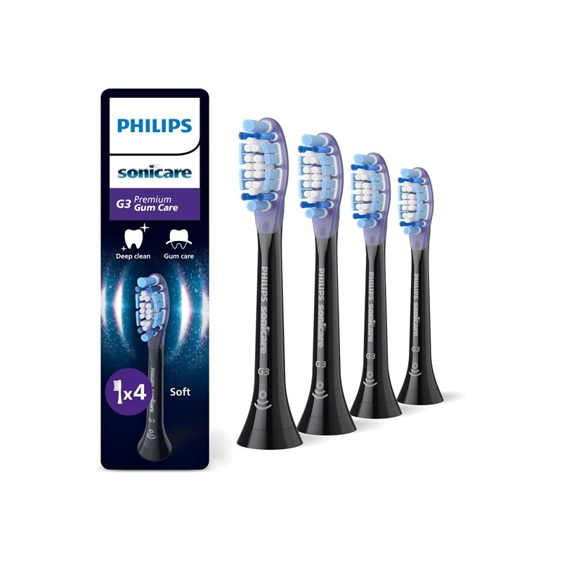 Philips Premium Gum Care, 4 pcs, black - 1