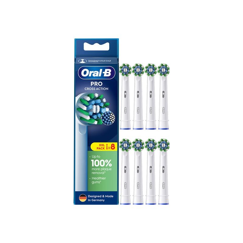 Oral-B hlavice Cross Action 8ks EB50 - 1
