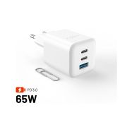 Fixed nabíječka,2xUSB-C,FIXCG65M-2C1A-WH - 1