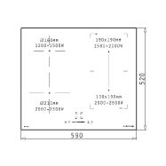 Philco PHD 641 GSPB - indukční varná deska - 2