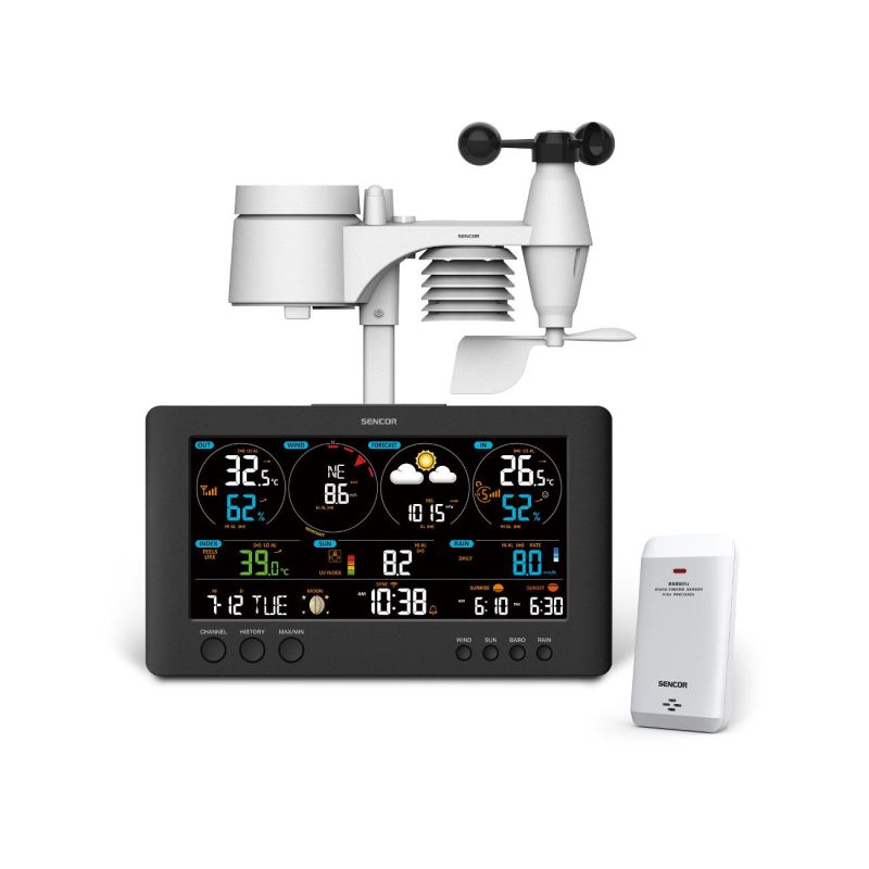 Sencor SWS 12500 WiFi - meteostanice - 1