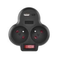 Emos P0078 Rozbočovací zásuvka - 1