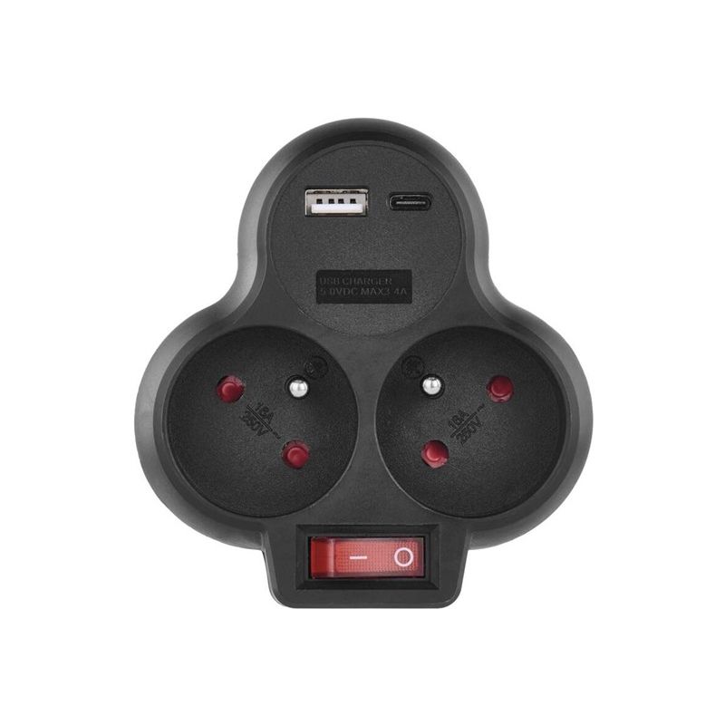 Emos P0078 Rozbočovací zásuvka - 1