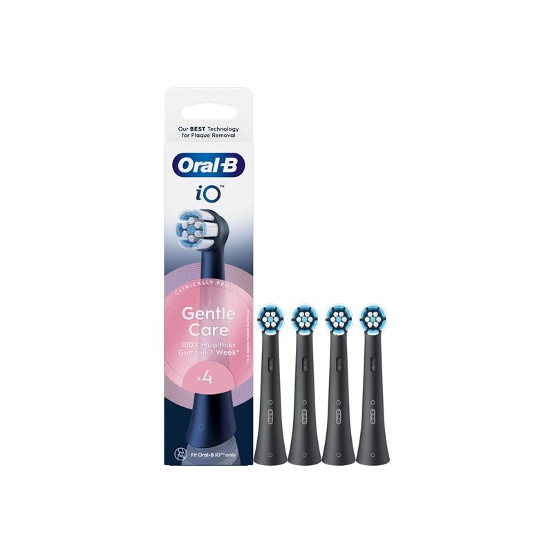 Oral-B hlavice iO Gentle Care Black 4ks - 1