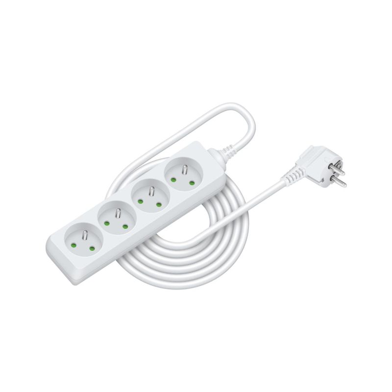 Retlux RPC 09 prodlužovací kabel 5m/4z/10A - 1