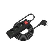 Retlux RPC 21B prodlužovací kabel 5m/3z/10A - 1