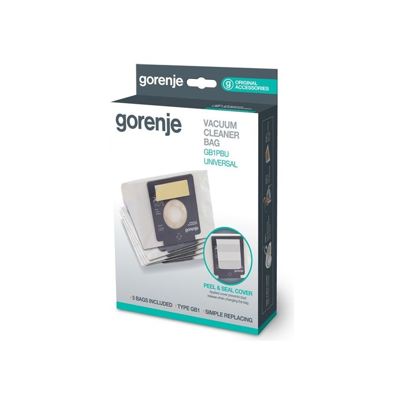 Gorenje GB1 univerzální pap. sáčky 5+1 - 1