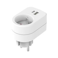 Retlux RPC 70WH zásuvka s USB-A,USB-C 5V/2,1A - 5