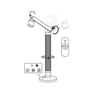 Ecolite LU17C-CR 10W 3000-6000K+RGB DO černá - 5