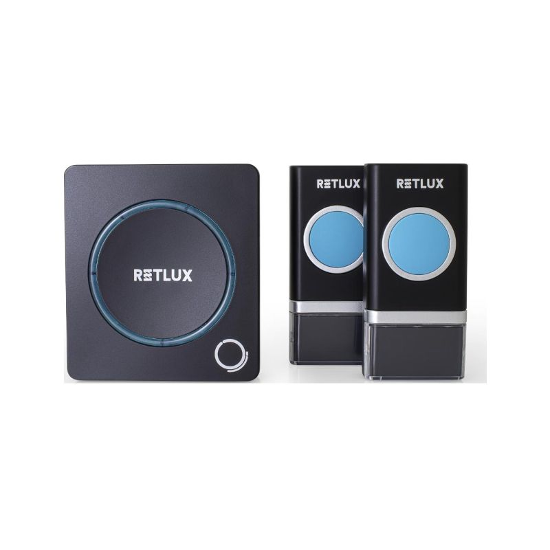 Retlux RDB 112 - bezdrátový zvonek 230V+2 tlačítka - 1