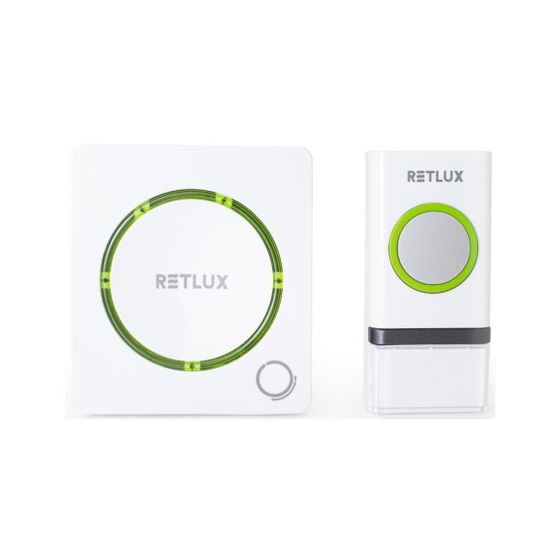 Retlux RDB 110 - bezdrátový zvonek 230V+bat.t - 1