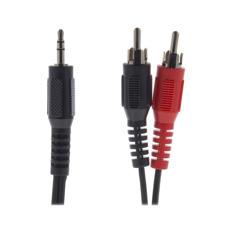 Sencor SAV 104-020 3,5jack-2x CINCH kabel 2m - 1