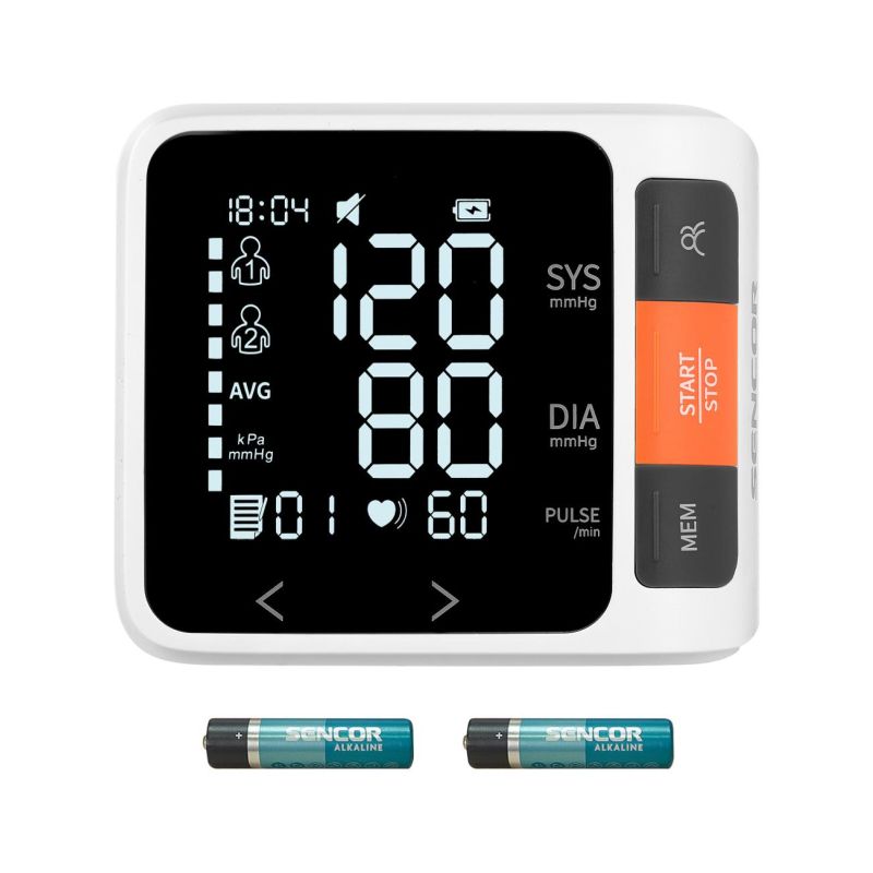 Sencor SBD 0900WH - digitální tlakoměr - 1