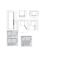 Romo RCN 2511LW - chladnička mrazák dole - 4