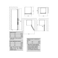 Romo RCN 4367W - chladnička mrazák dole - 3