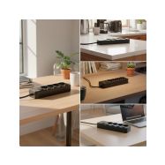 Huslog HUS1053 nabíjecí stanice 15W 4x zásuvka,2x USB-C,2x USB,5x vypinač černá - 9