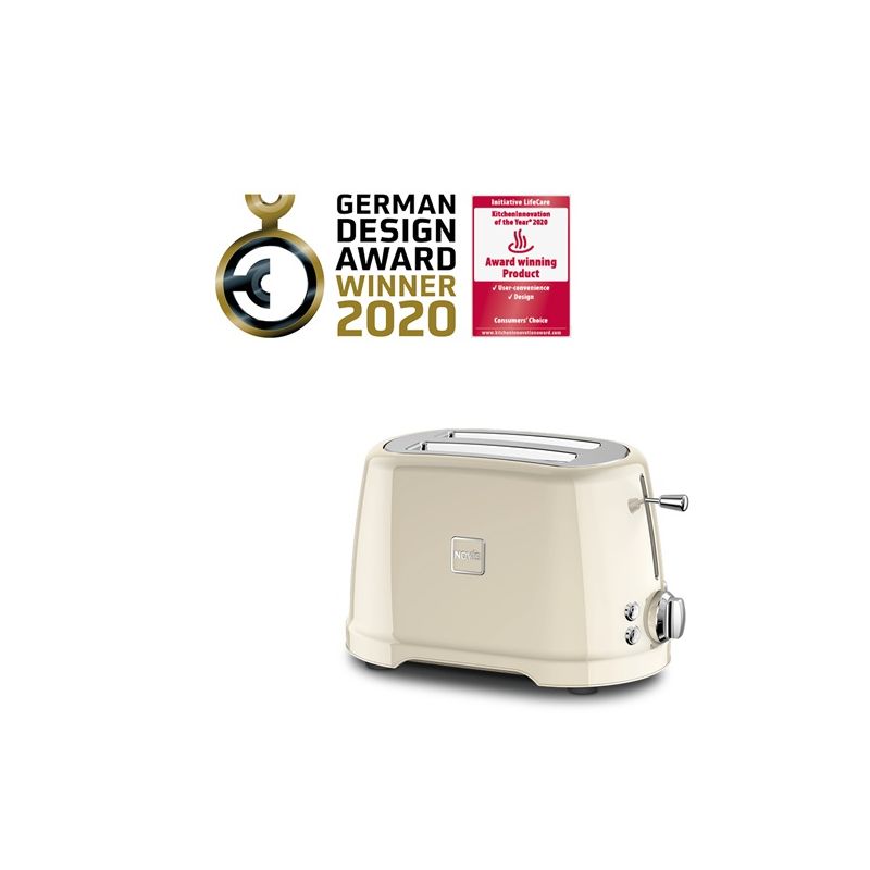 NOVIS Toaster T2 - krémová - 1
