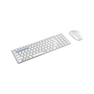 Rapoo 9300M set klávesnice a myši bílý - 1