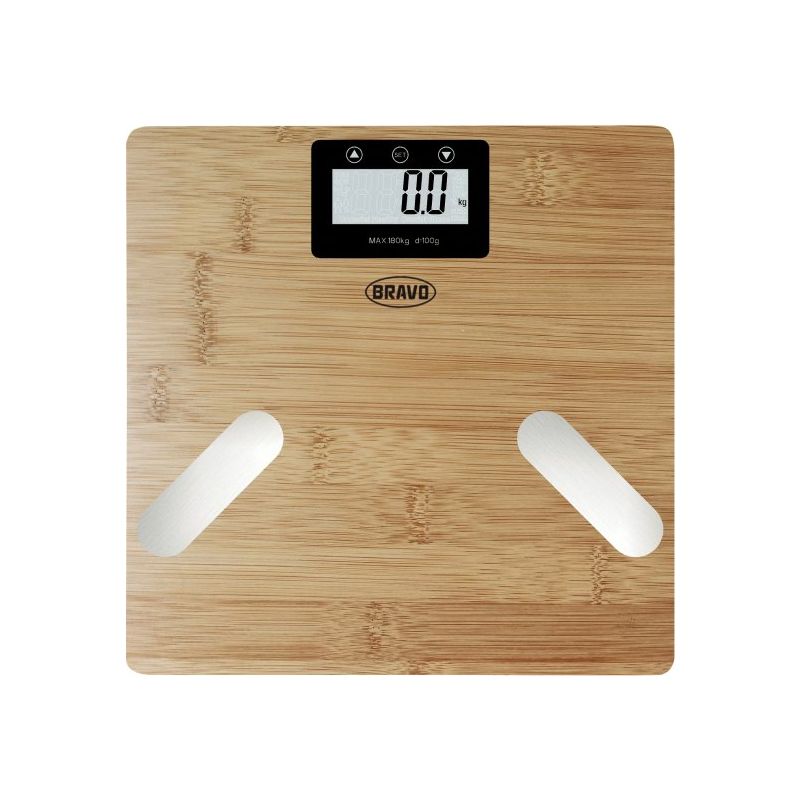 Bravo B-5010 - osobní váha bambusový povrch - 1