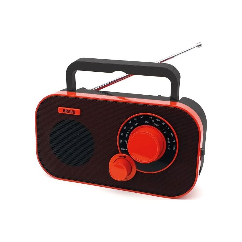 Bravo B-5184 černé - rádio analogové - 1