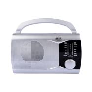 Bravo B-6009 stříbrné - rádio analogové - 1