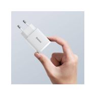Baseus CCXJ-B02 white - rychlonabíječka 20W, 1x USB-A, 1xUSB-C - 3