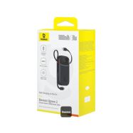 Baseus Qpow 2P černá 10000mAh/30W powerbanka s vestavným duálním kabelem typu C - 3