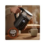 Huslog HUS1070 - varná konvice 1,7l skleněná s regulací teploty - 6