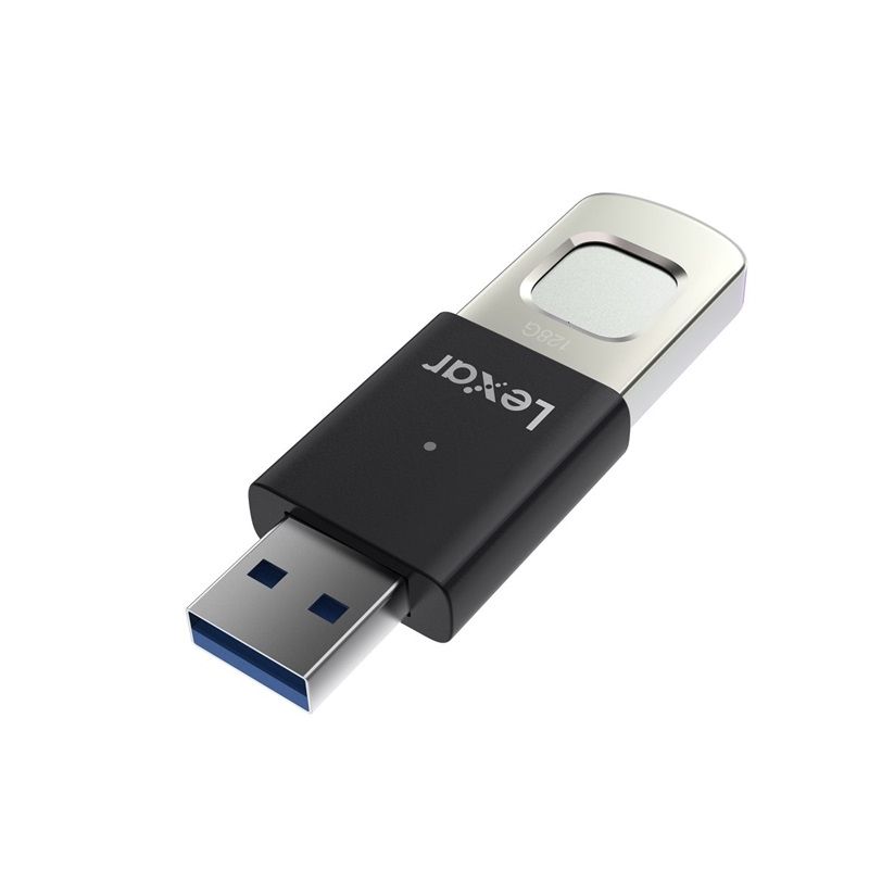 Lexar flash disk 128GB - Fingerprint F35 - 1