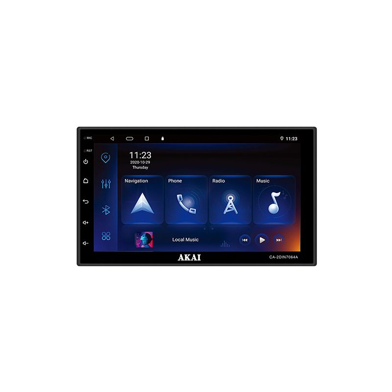 AKAI CA-2DIN7064A Android BT autorádio - 1