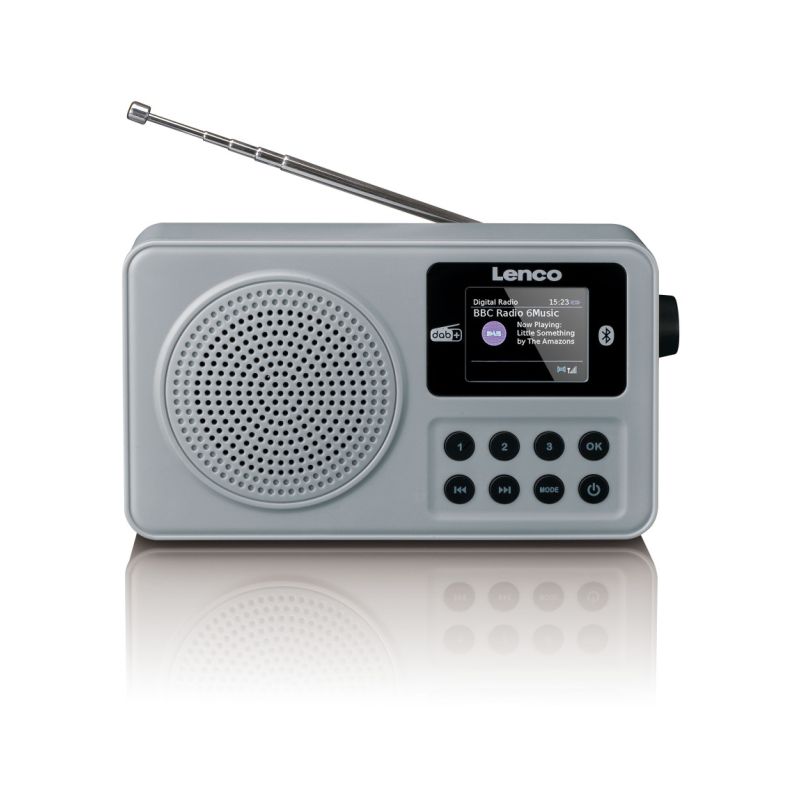 Lenco PDR-034GY - DAB+/FM rádio,bluetooth - 1
