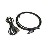 Převodník digitálního Audia 1x Toslink / SPDIF  2x RCA (cinch) konektor + sluchátkový výstup, s regulací - 4