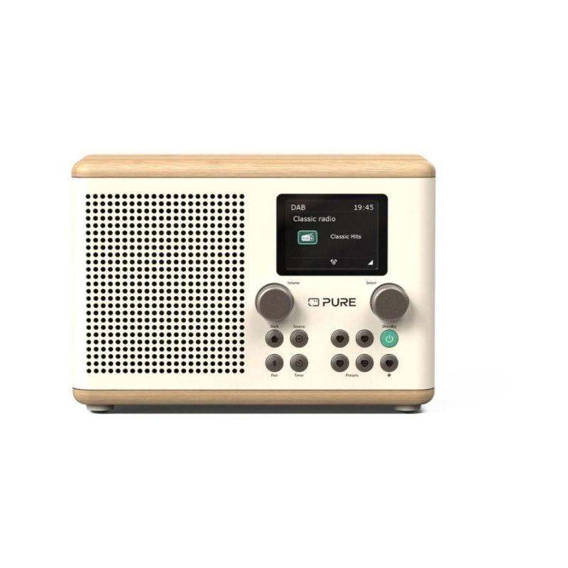 Pure Classic H4 - DAB+/FM/BT rádio bílé - 1